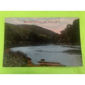 Post Card - Beautiful Scenery Near‎ Attica NY Posted
